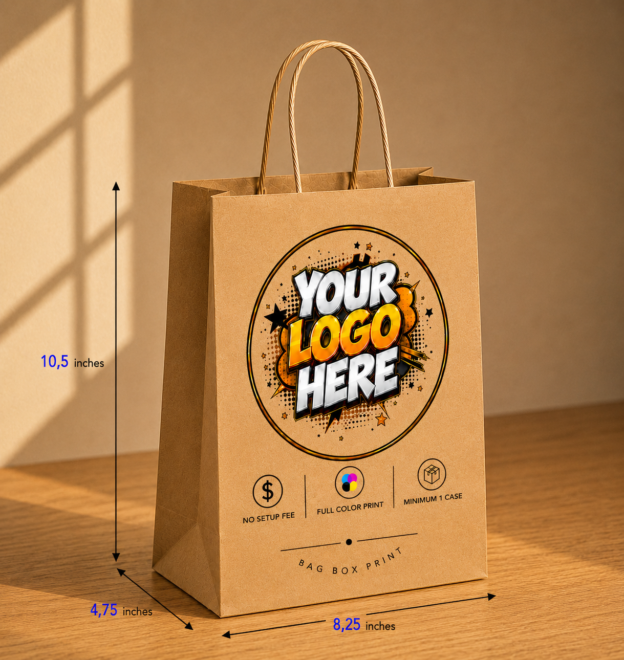 Custom Printed Paper Bags