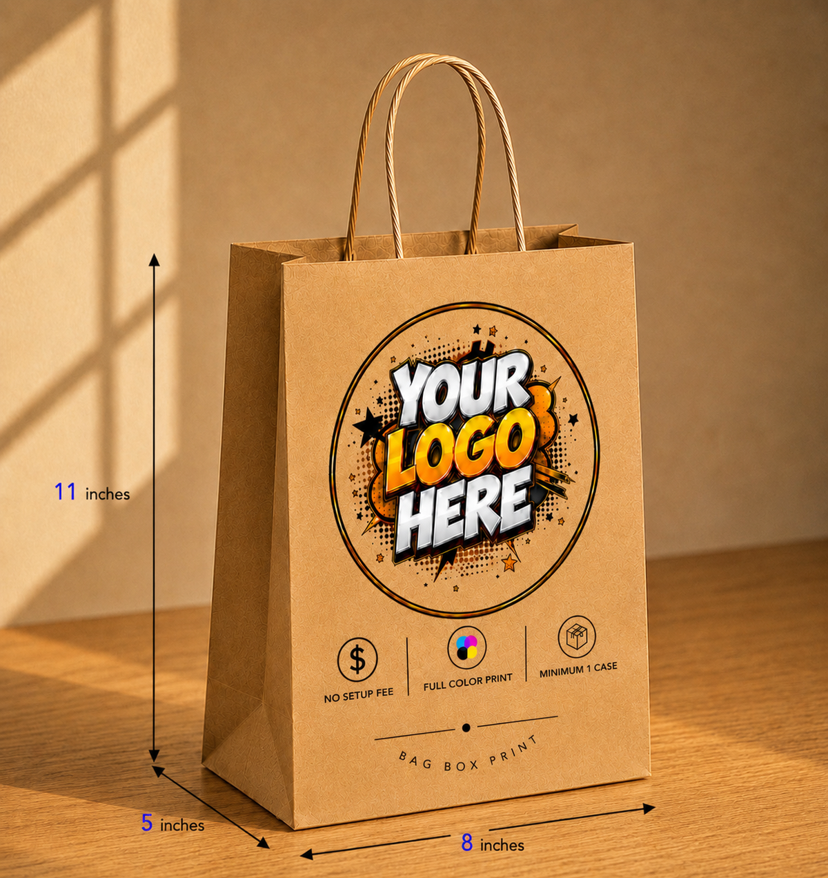 Custom Printed Paper Bags