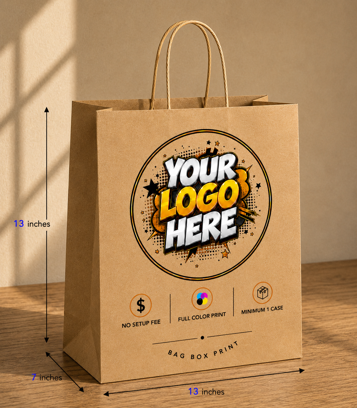 Custom Printed Paper Bags