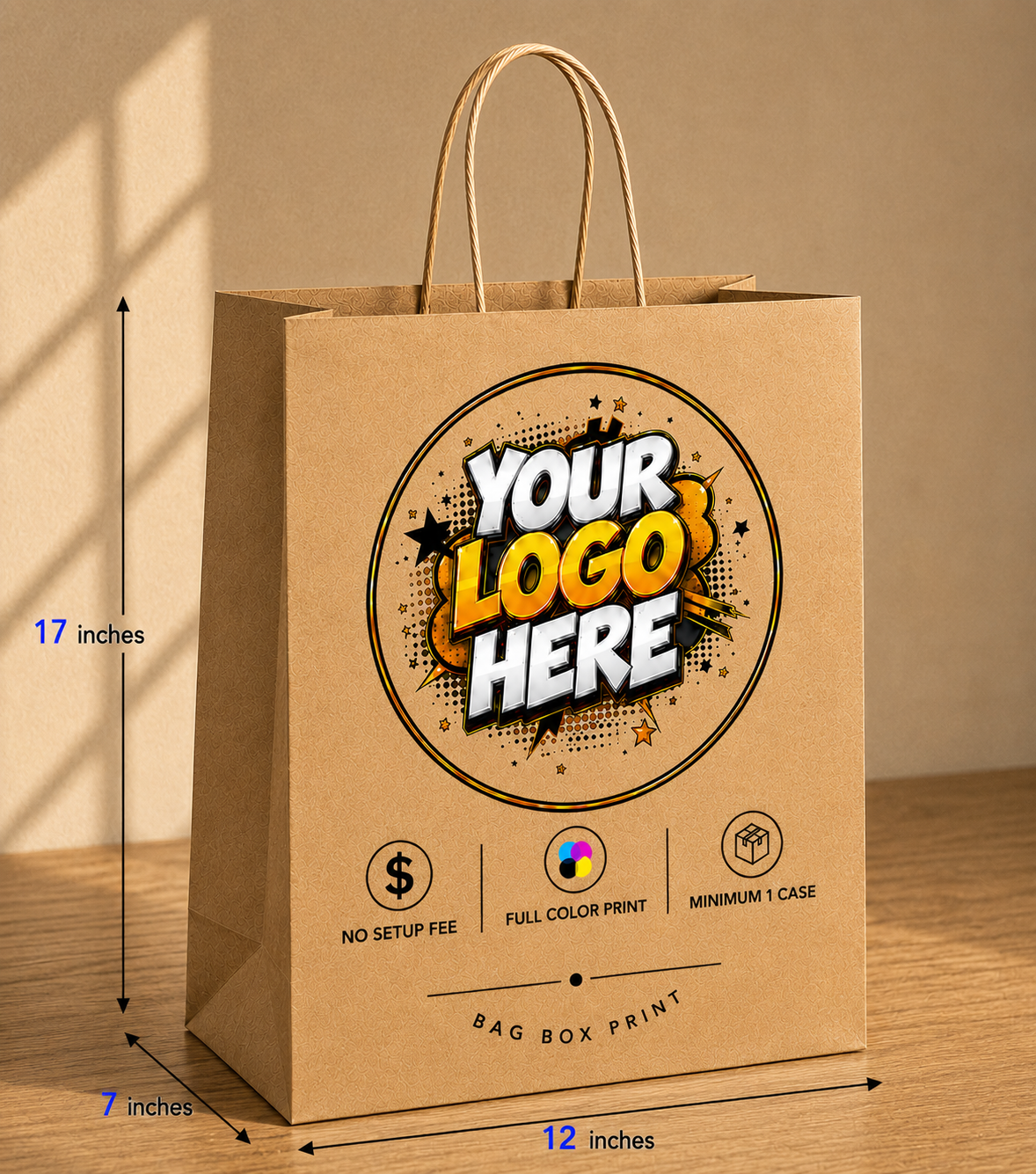 Custom Printed Paper Bags