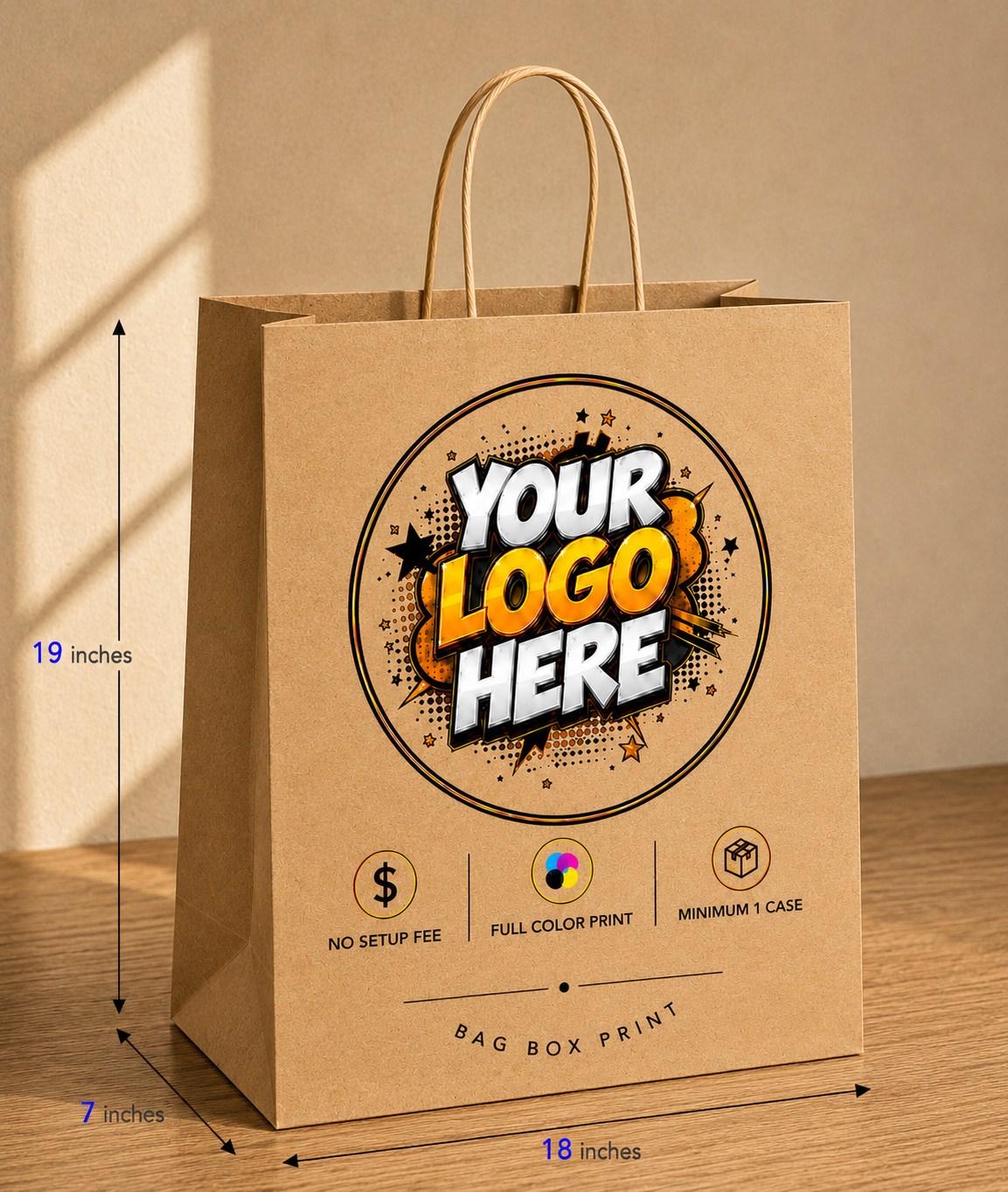 Custom Printed Paper Bags