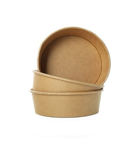 Kraft Salad Bowls | Eco-Friendly Disposable Containers