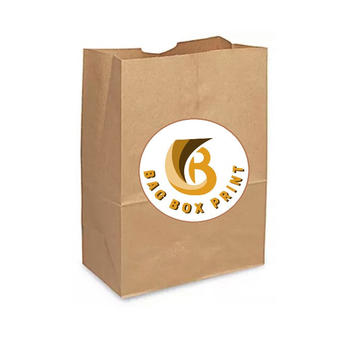 Custom Printed Paper Bags with no Handles