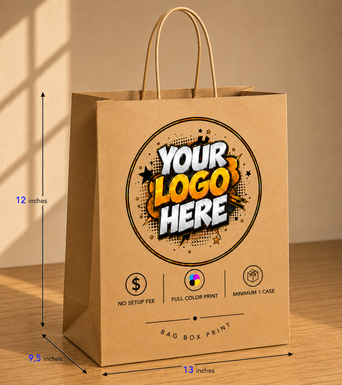 Custom Printed Paper Bags