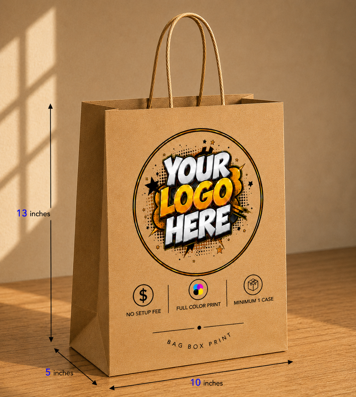 Custom Printed Paper Bags