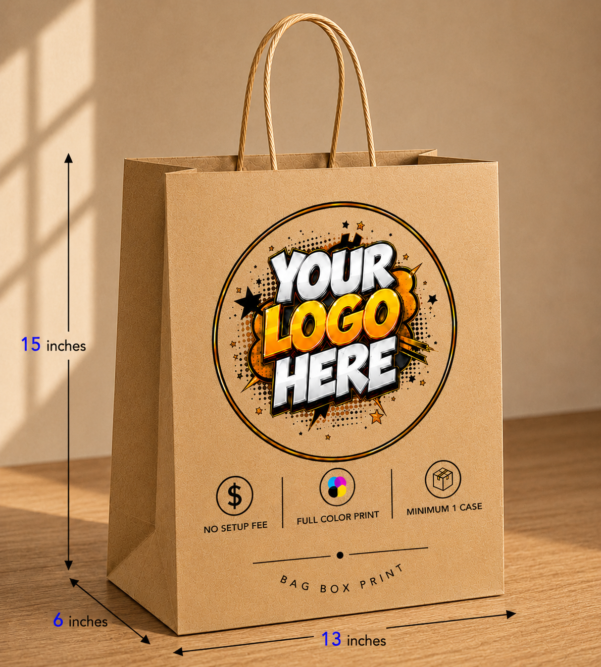 Custom Printed Paper Bags
