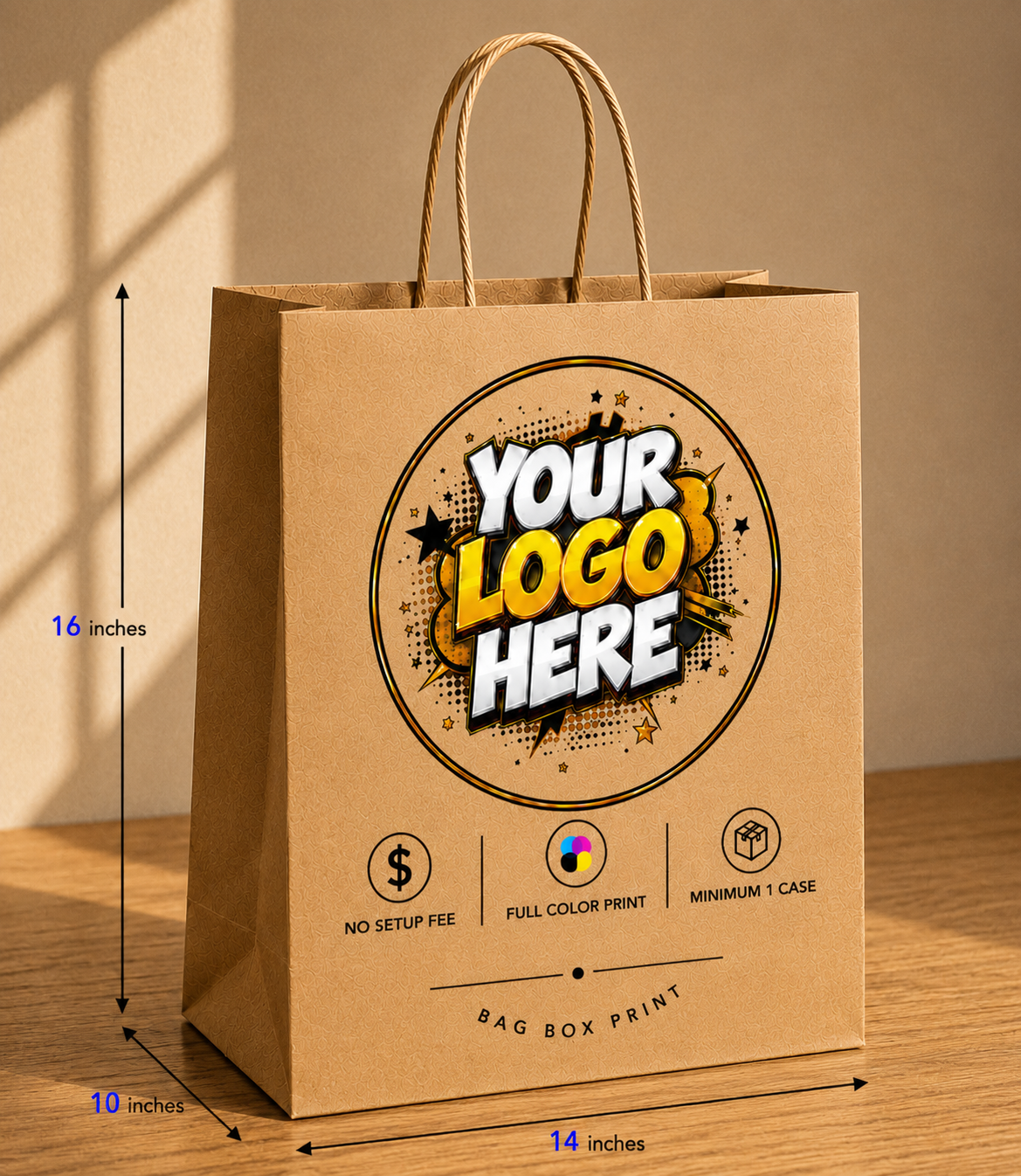 Custom Printed Paper Bags