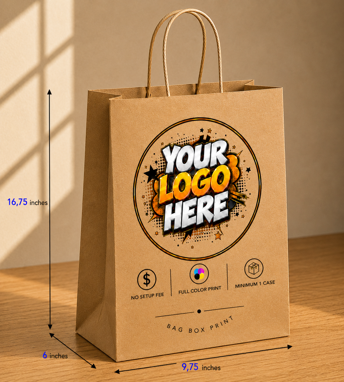 Custom Printed Paper Bags