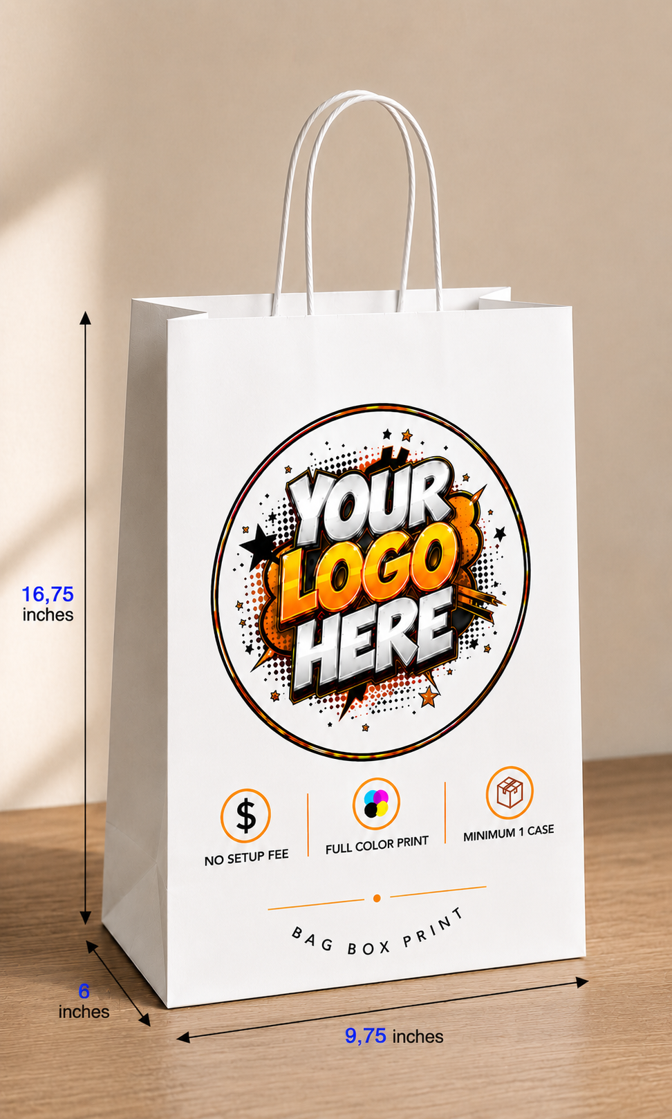 Custom Printed Paper Bags